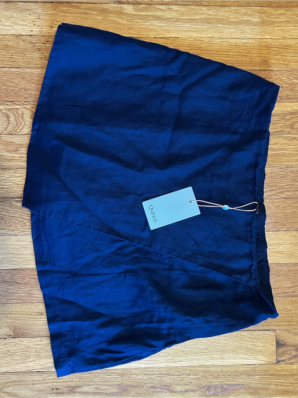 Quince 100% European Linen Skort - Picture 6 of 12